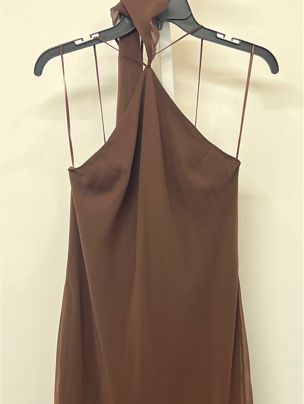 Amanda Uprichard Ashton Maxi Dress in Cocoa - Picture 4 of 9
